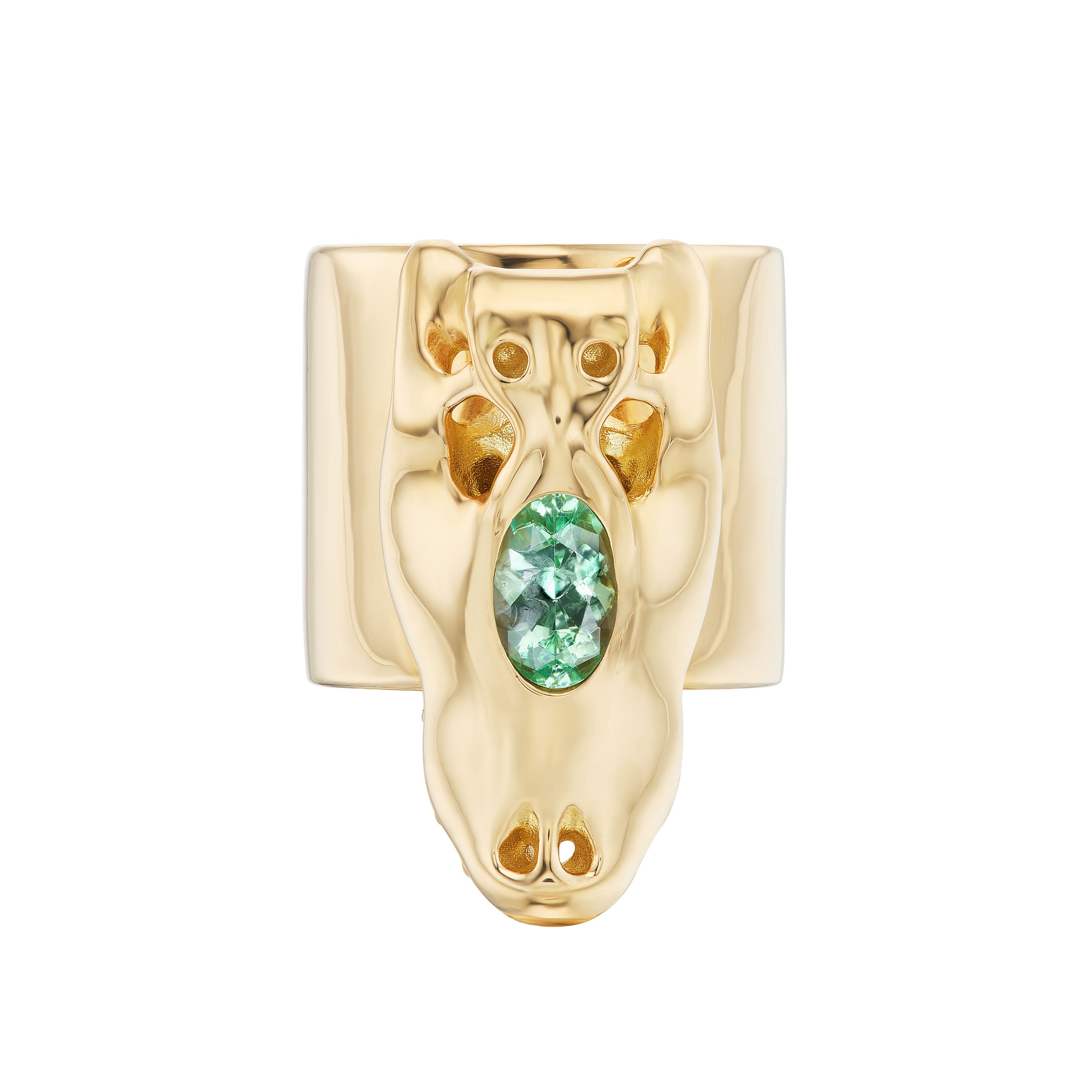 GOLD GATOR RING