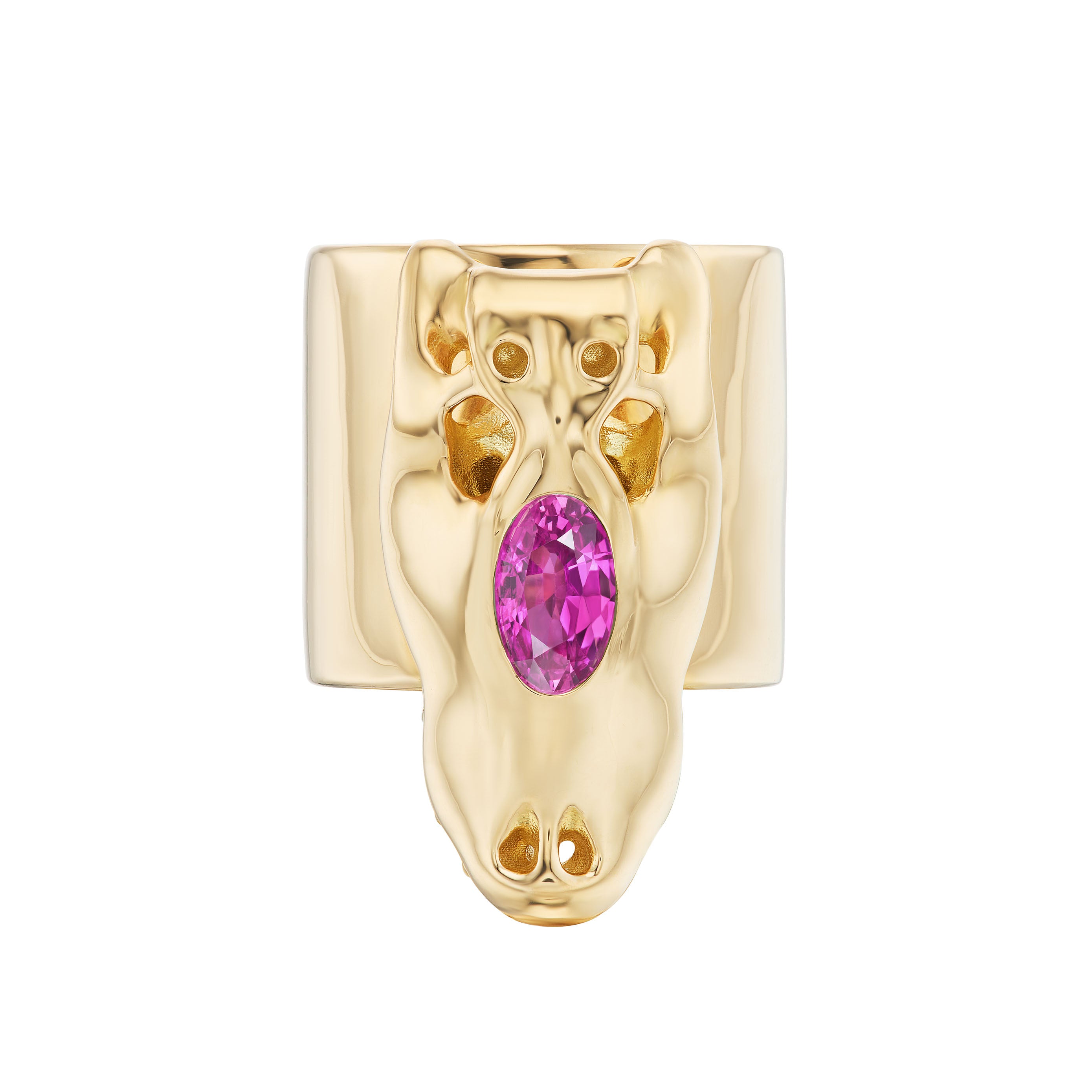 GOLD GATOR RING