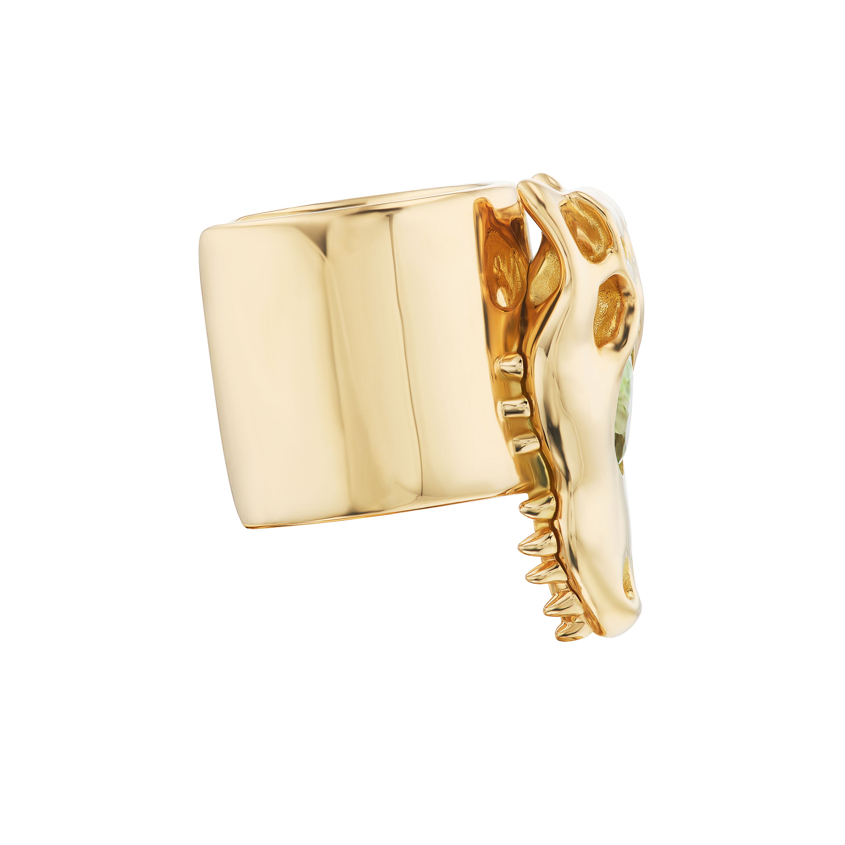 GOLD GATOR RING