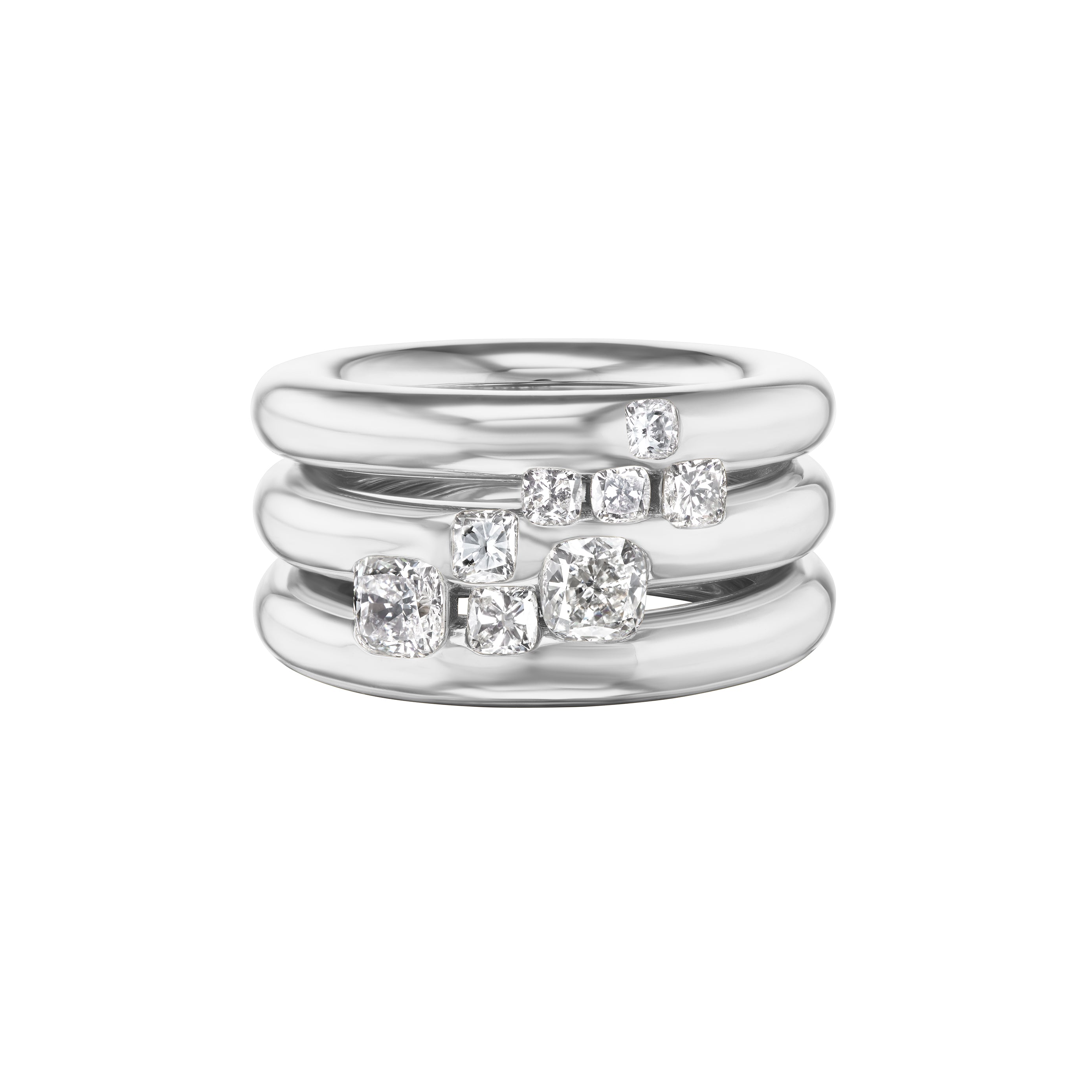 CLUSTER STACK RING