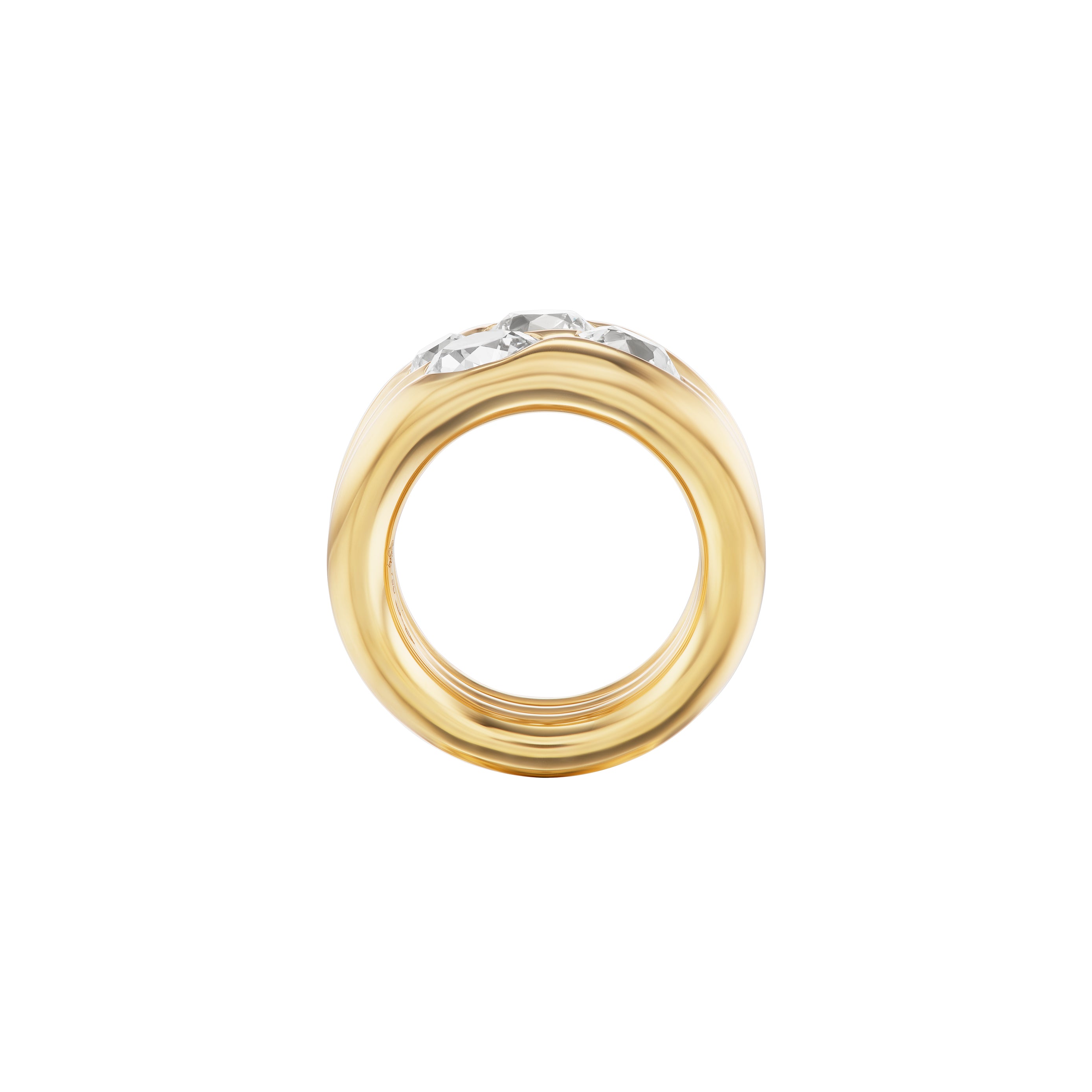 CLUSTER STACK RING