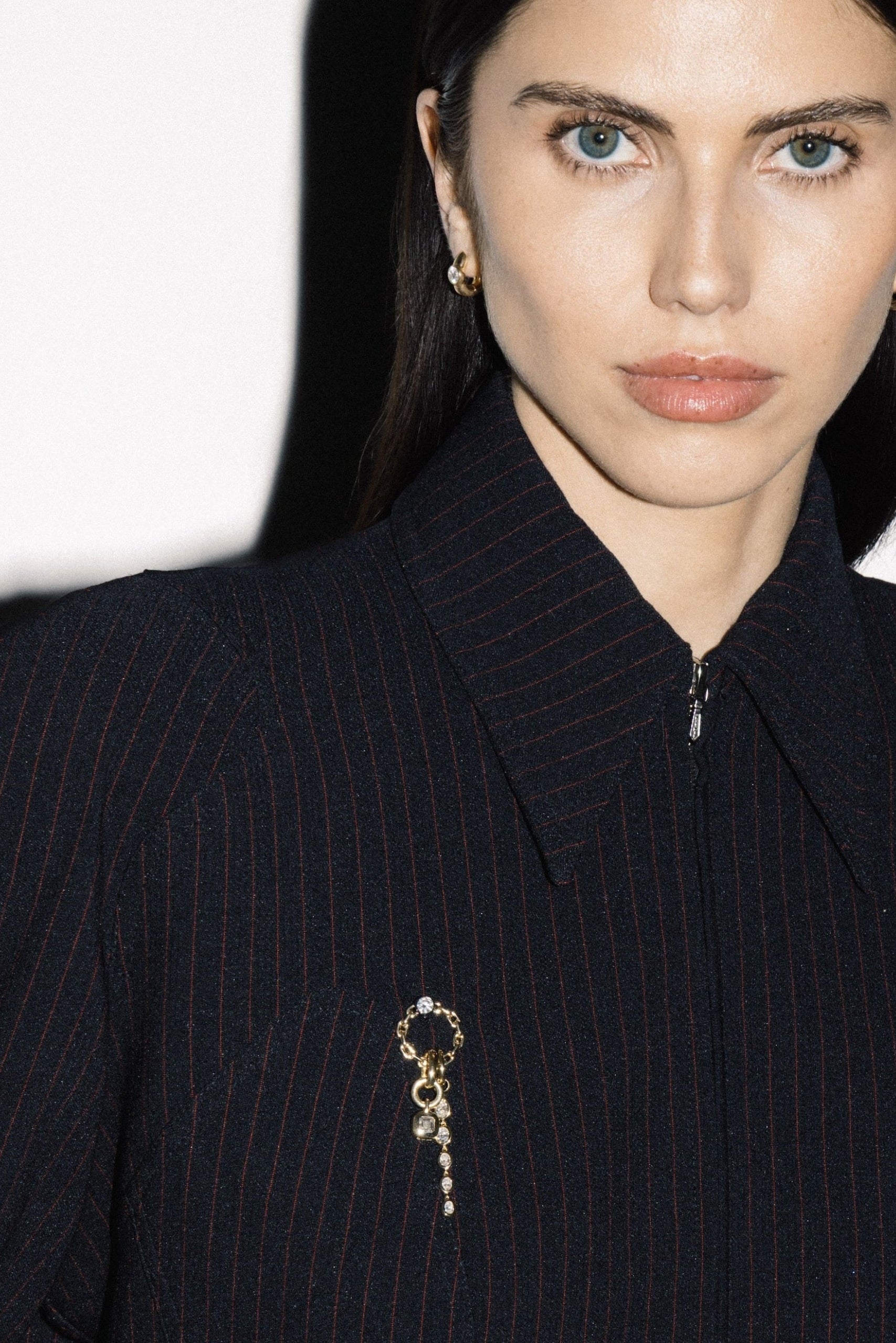 System Chain Brooch