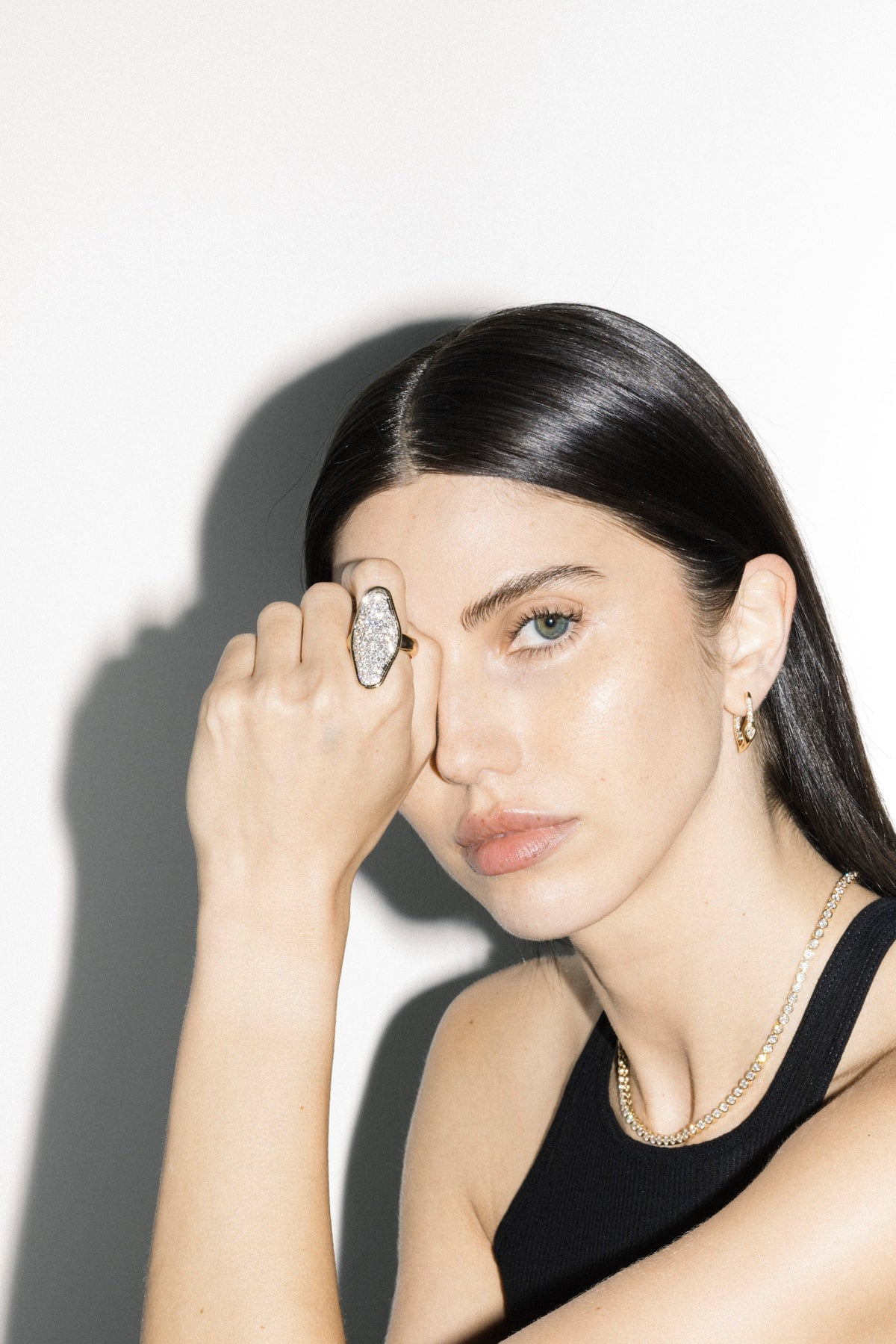 Mega Pavé Vessel Ring