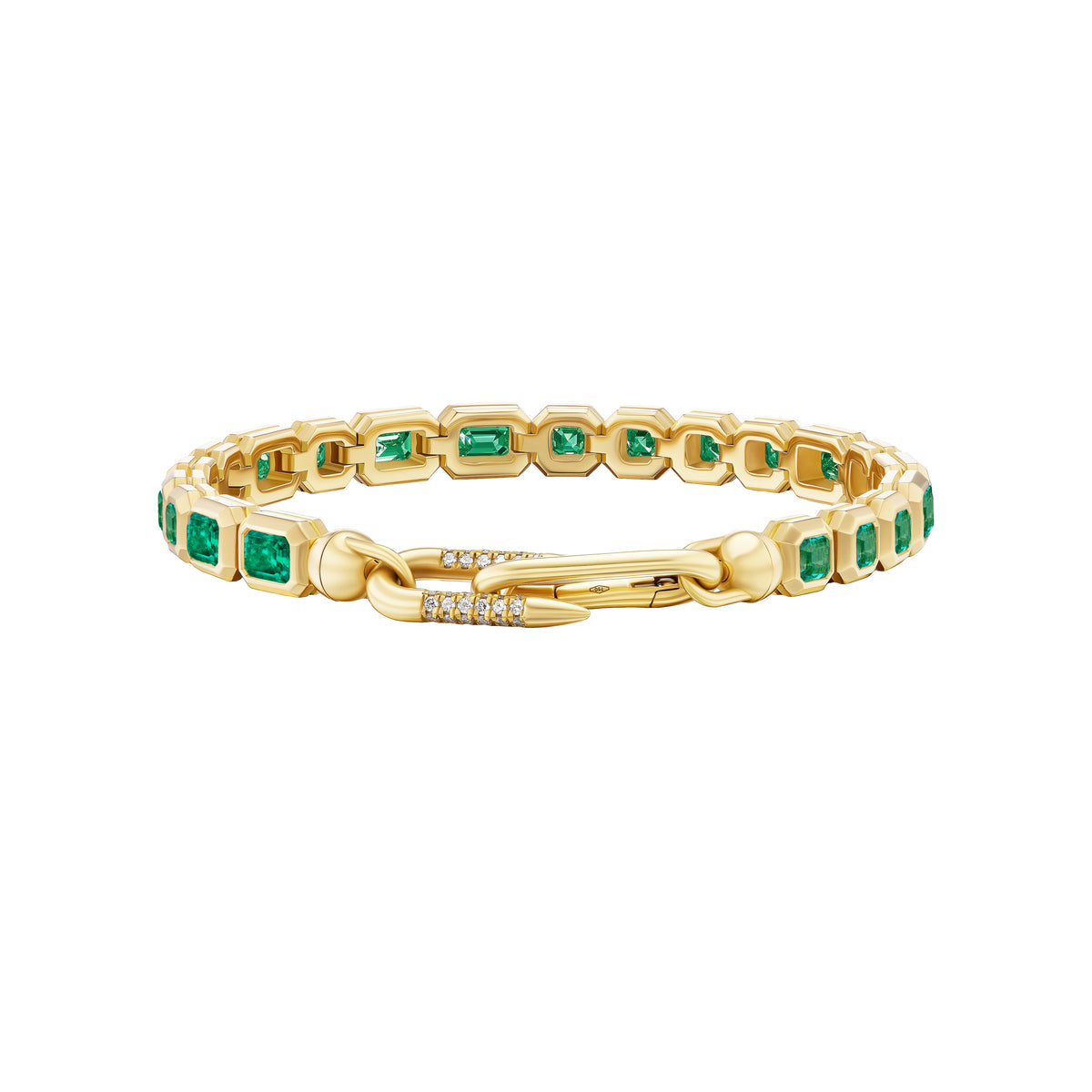 Beveled Tennis Bracelet