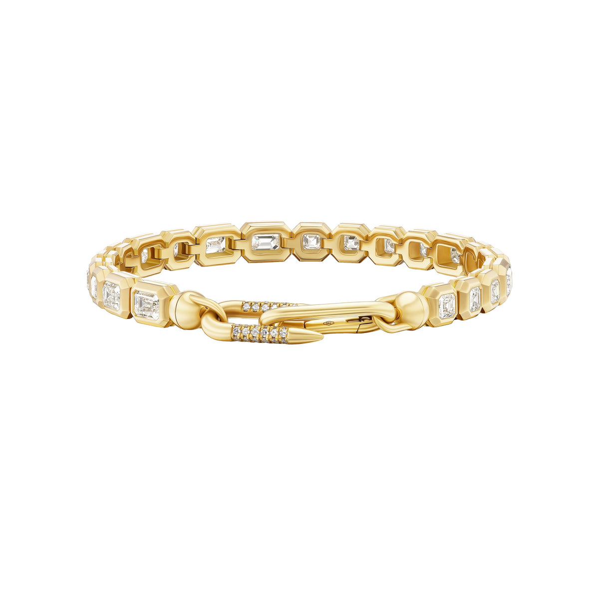 Beveled Tennis Bracelet