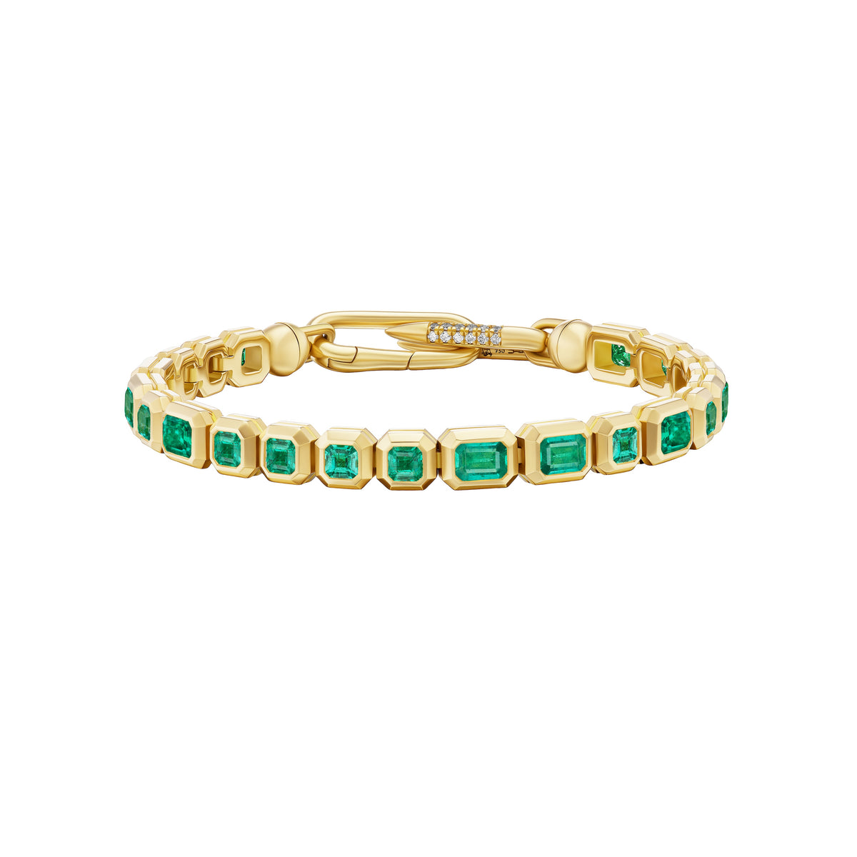Beveled Tennis Bracelet