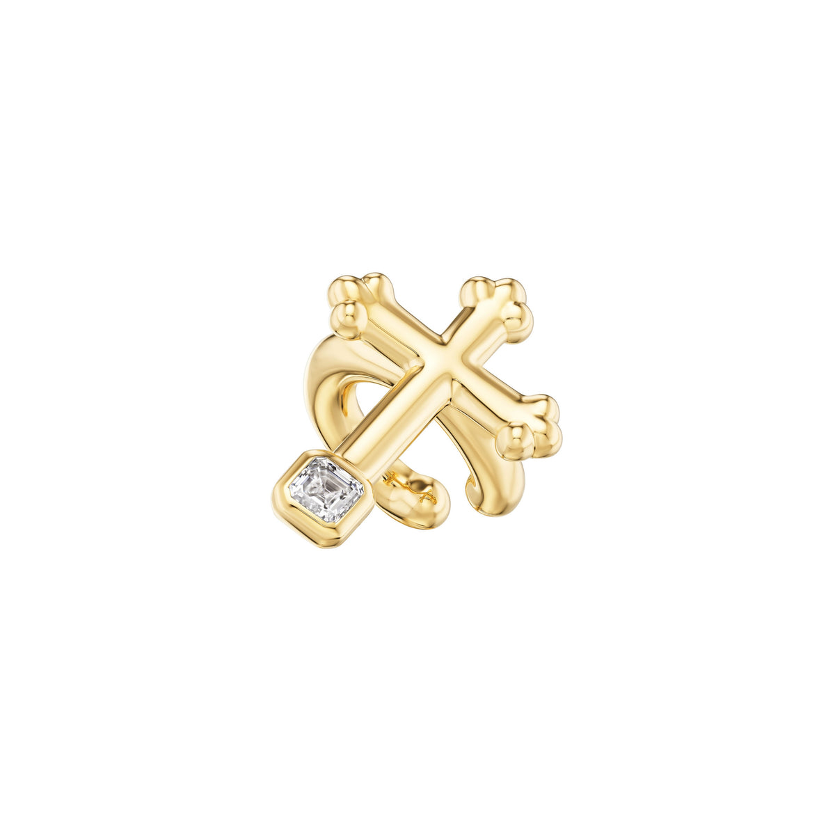 Cross Ear Cuff