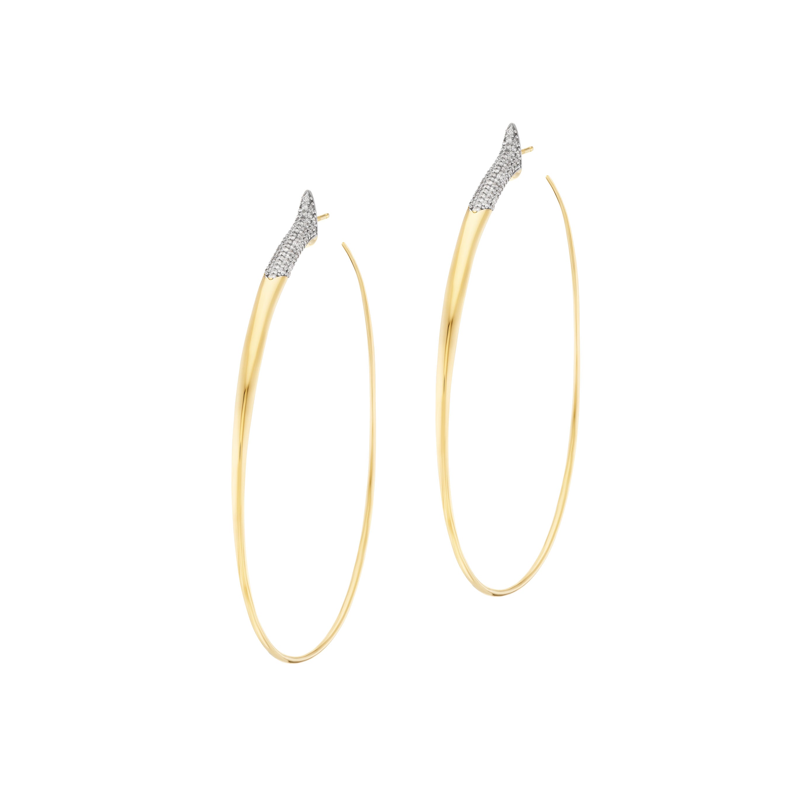 PAVÉ TUSK HOOPS
