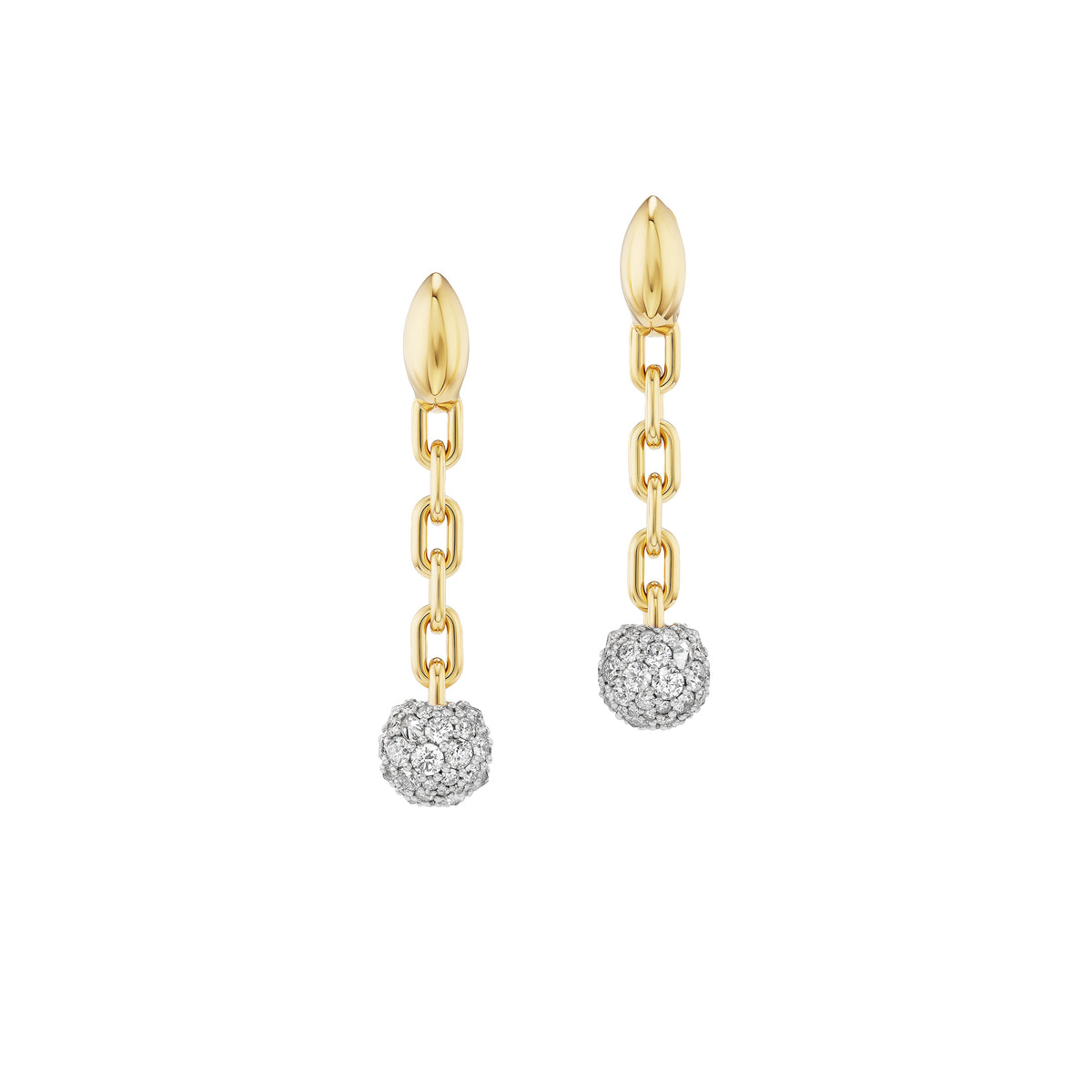 Mace Chain Earrings