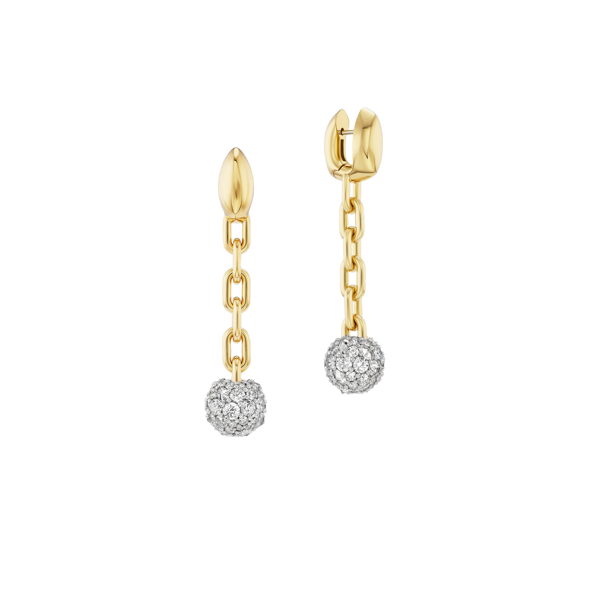 Mace Chain Earrings