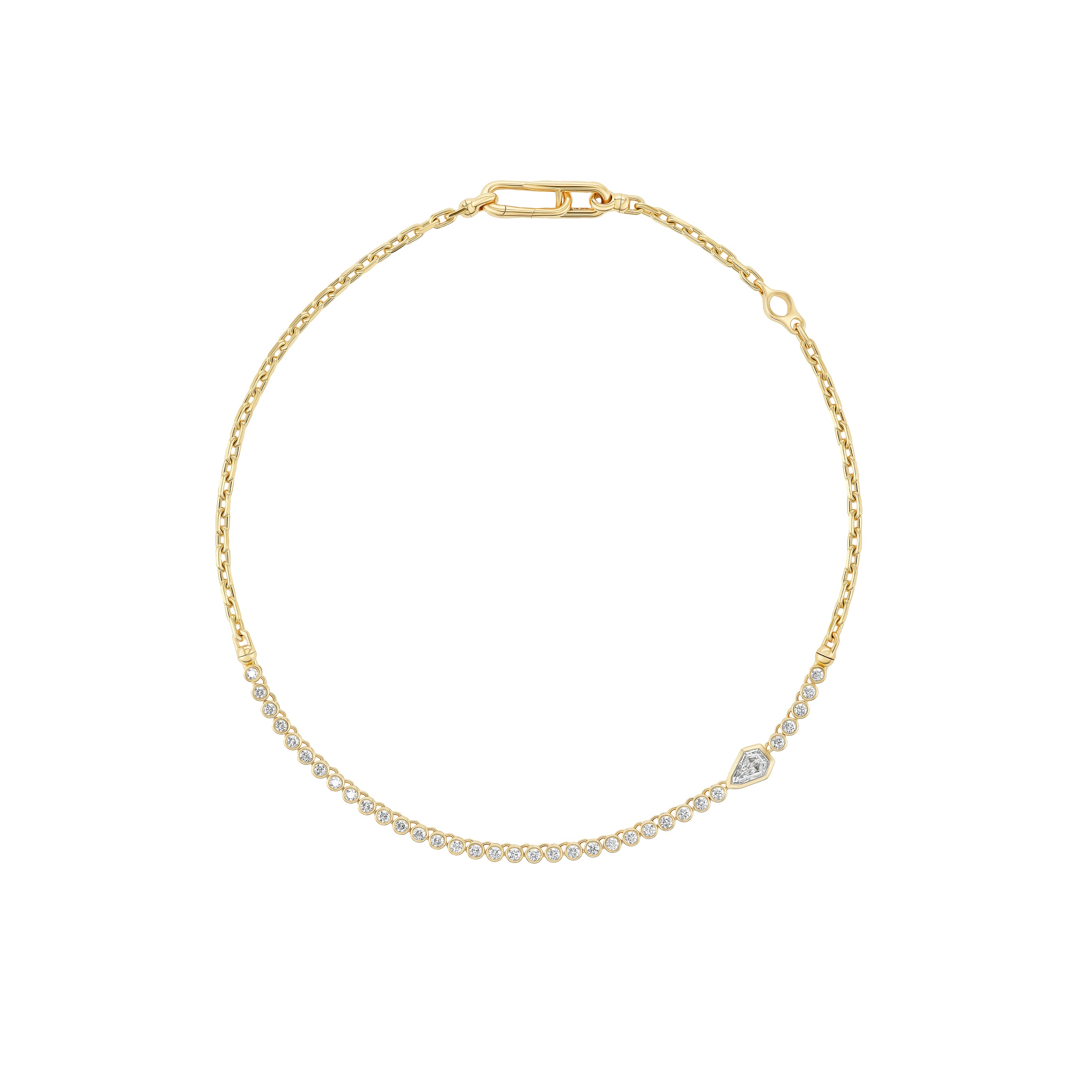 Vessel Tennis Necklace