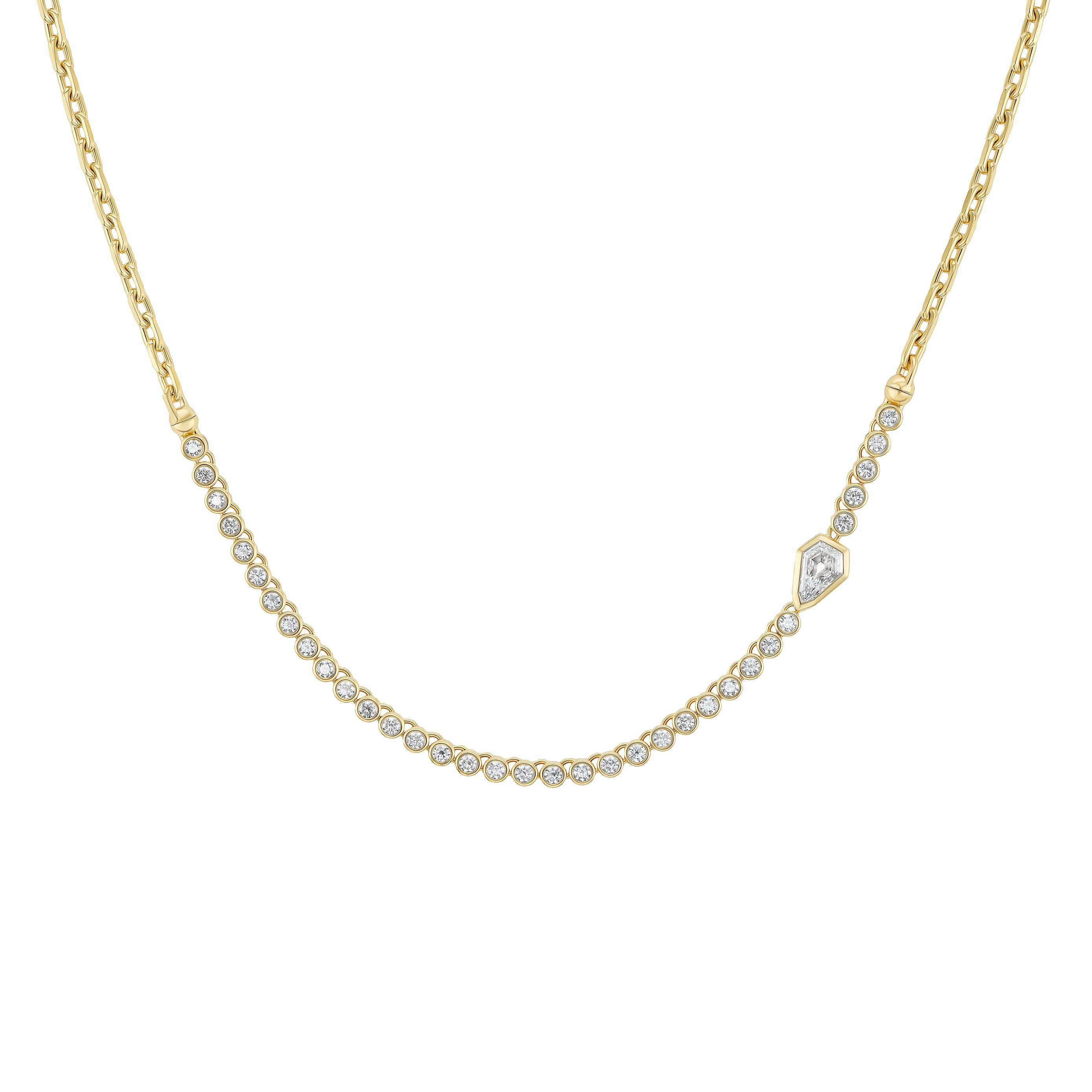 Vessel Tennis Necklace