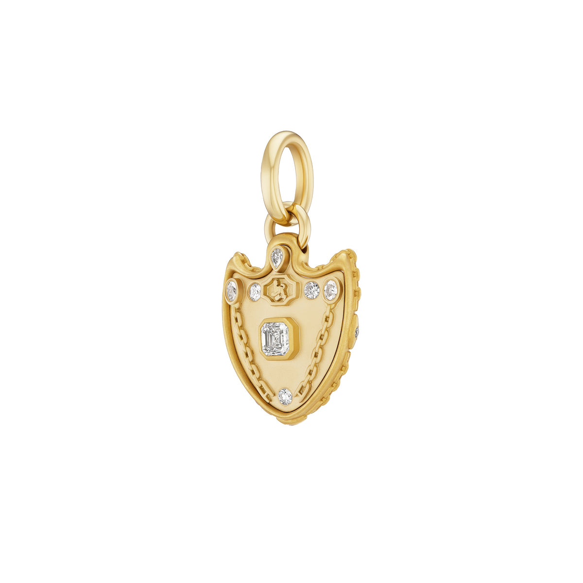 Shield Carriage Pendant