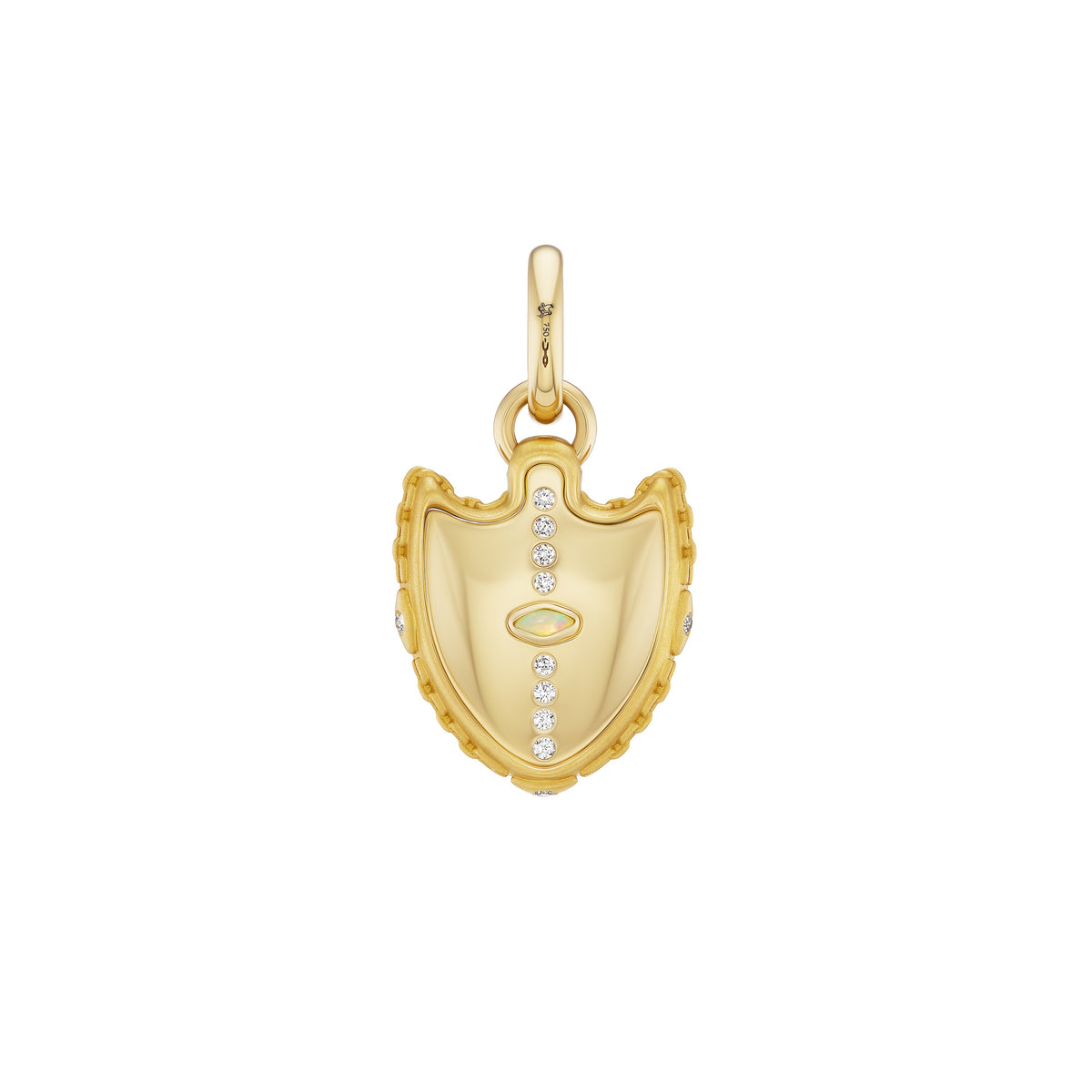 Shield Carriage Pendant