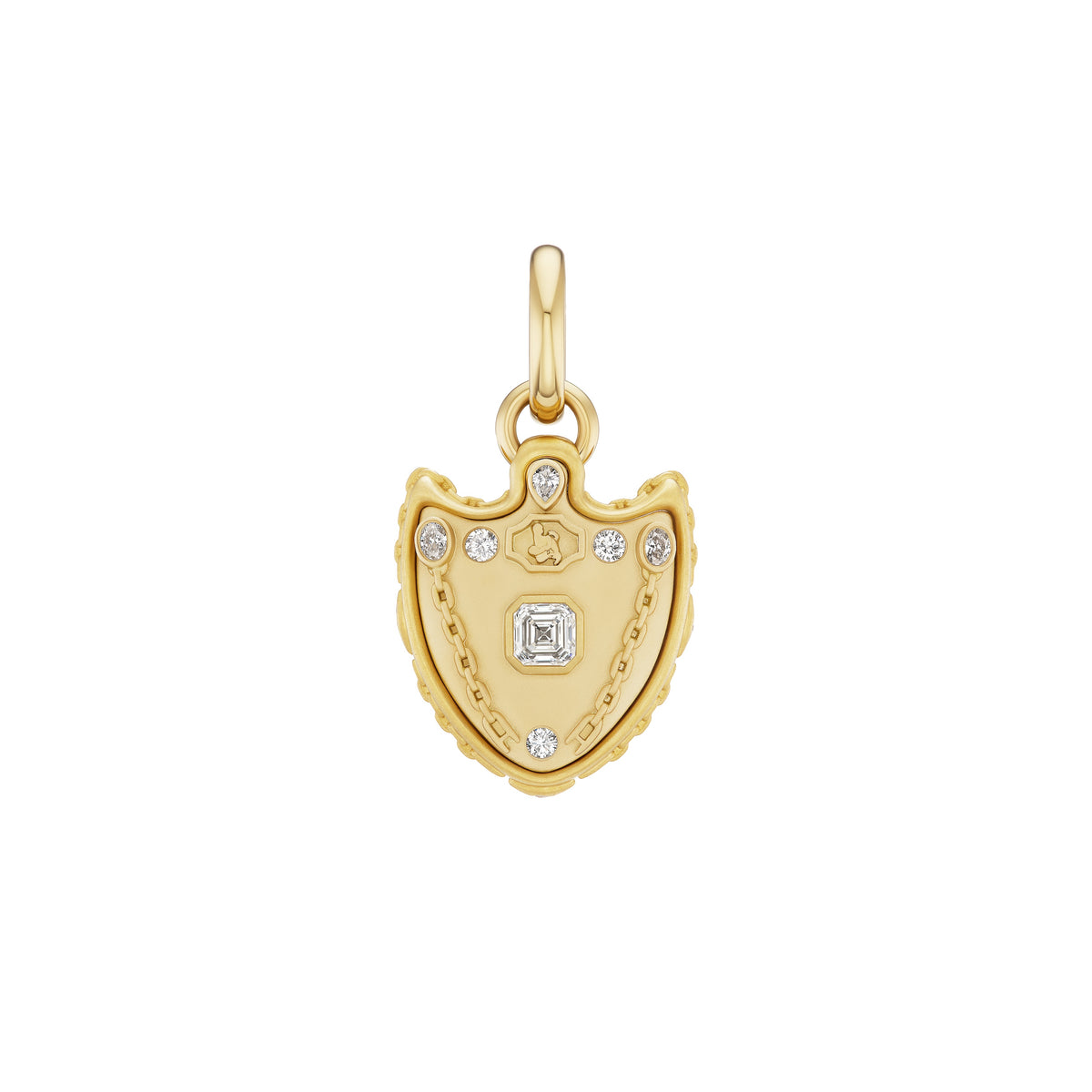 Shield Carriage Pendant