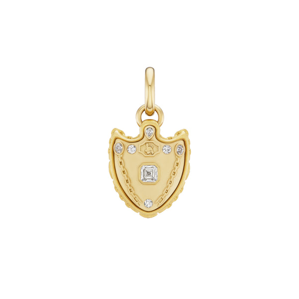 Shield Carriage Pendant
