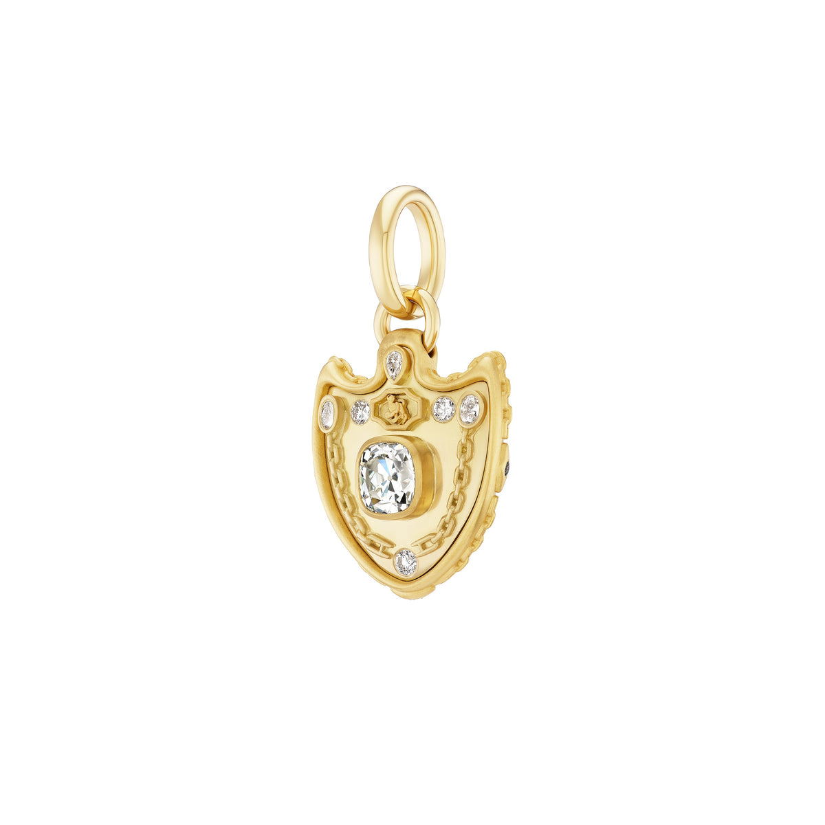 Shield Carriage Pendant