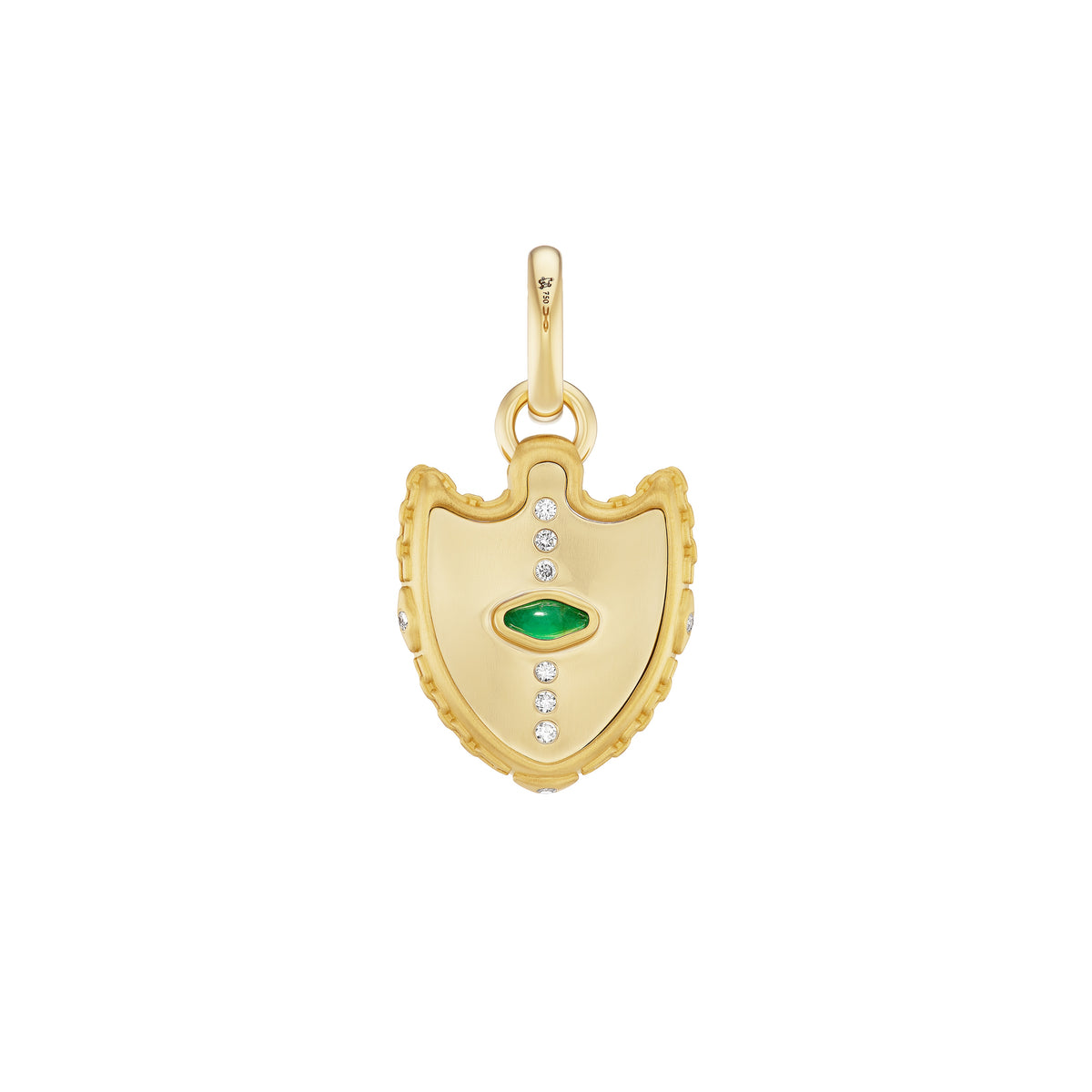 Shield Carriage Pendant