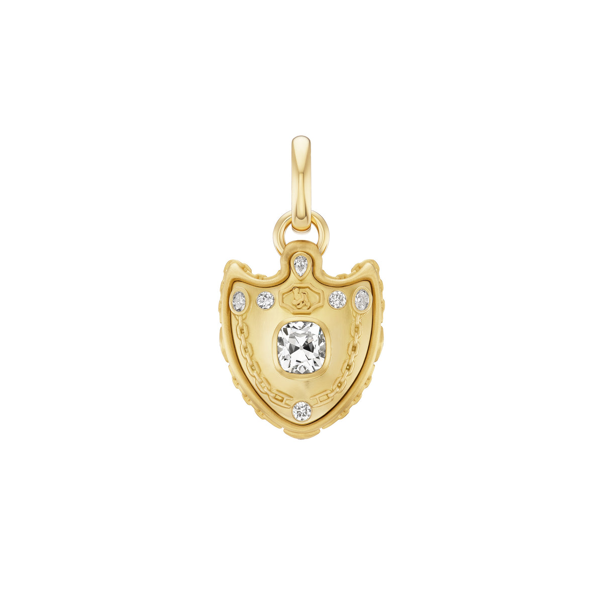 Shield Carriage Pendant