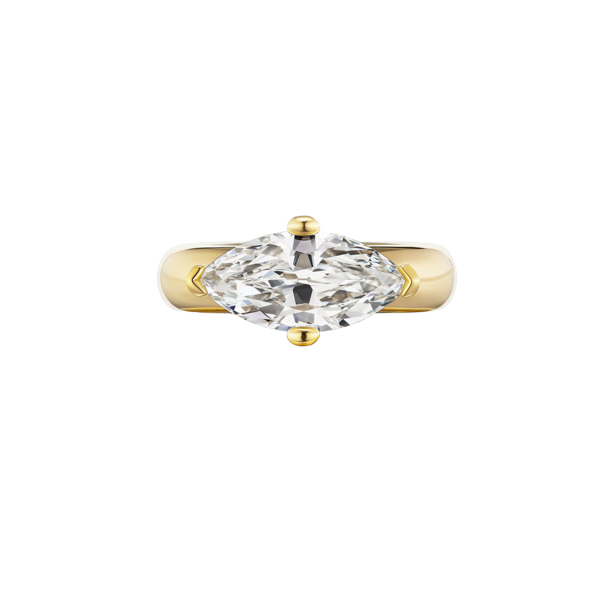 Prong Gauge Ring