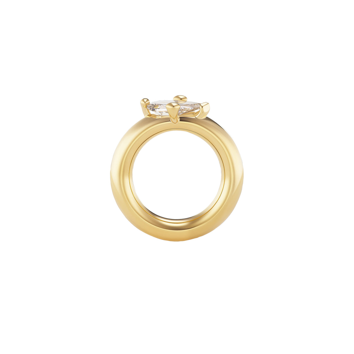 Prong Gauge Ring