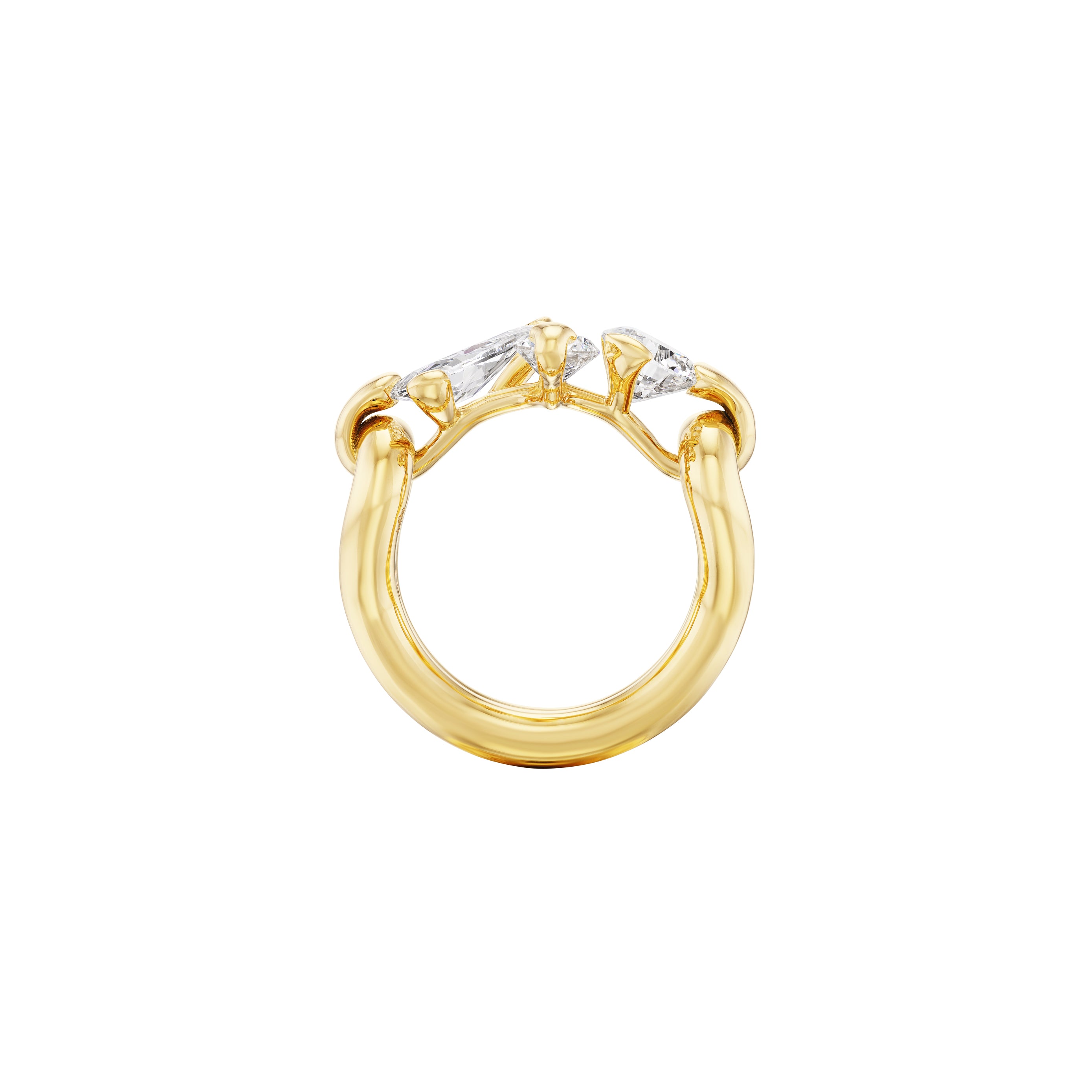 TRIPTYCH MANTLE RING