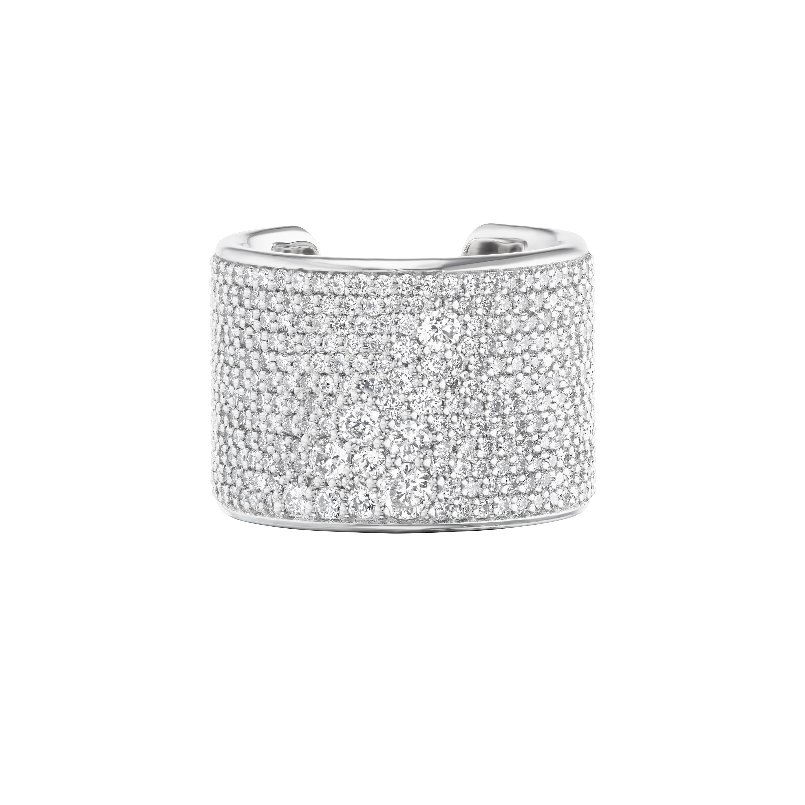 PAVÉ CUFF RING