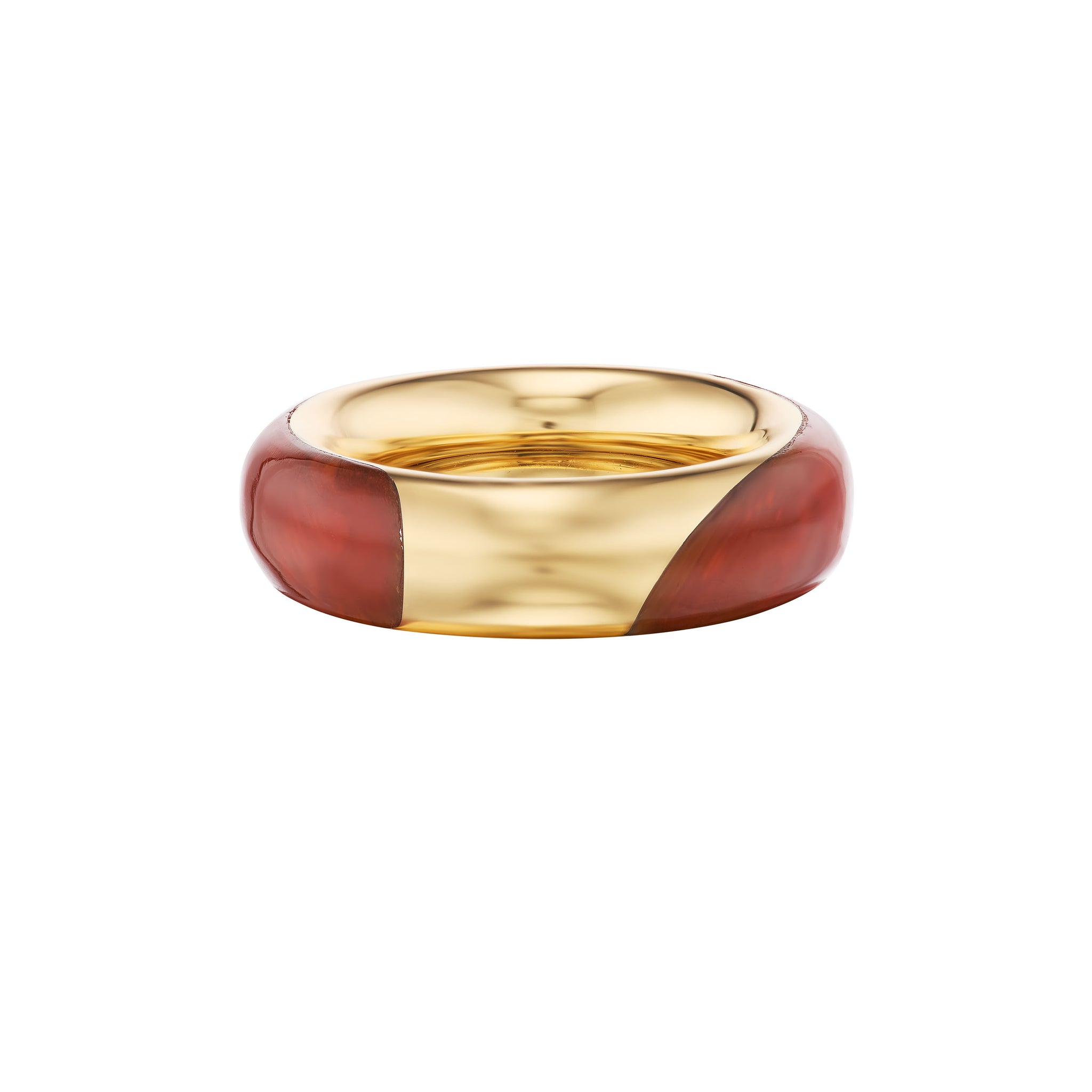 CARVED STONE RING